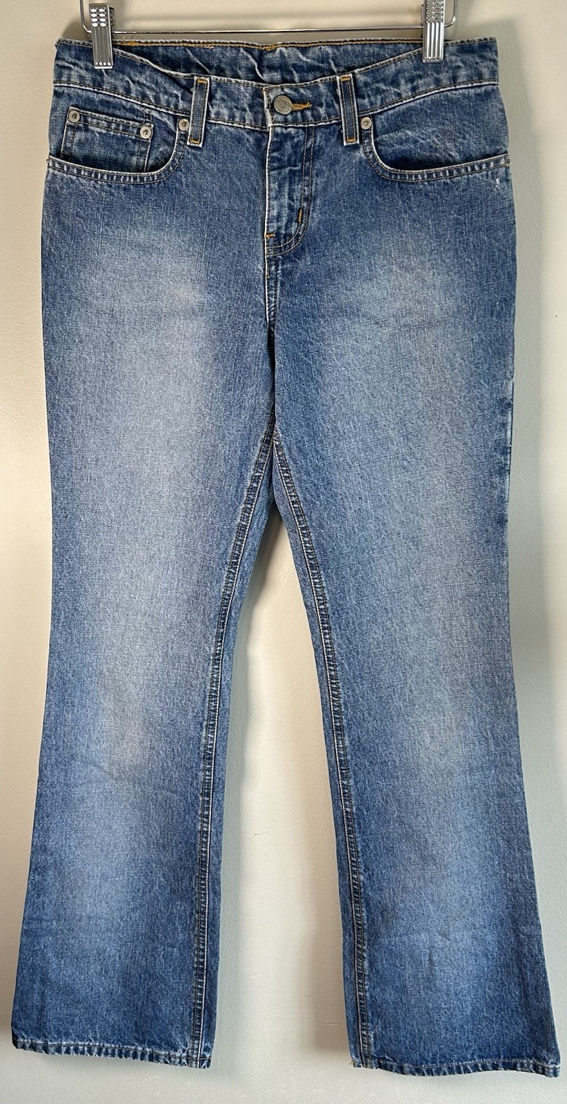 Ralph Lauren Polo Jeans Company Women’s Jeans Size 5-6X32 Low Rise Flare USA VTG