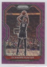 2020-21 Panini Prizm Purple Wave Prizm De'Andre Hunter #38 06l5