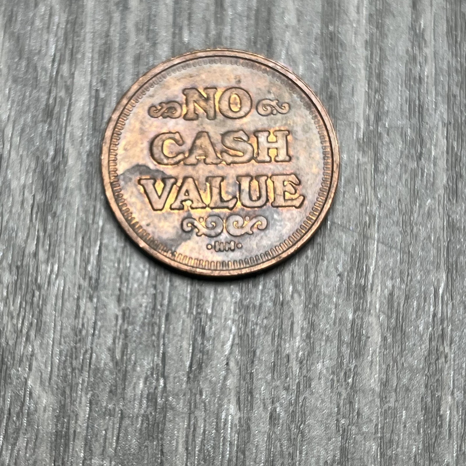 Dandy Amusement International Brass Arcade Token Coin – No Cash Value