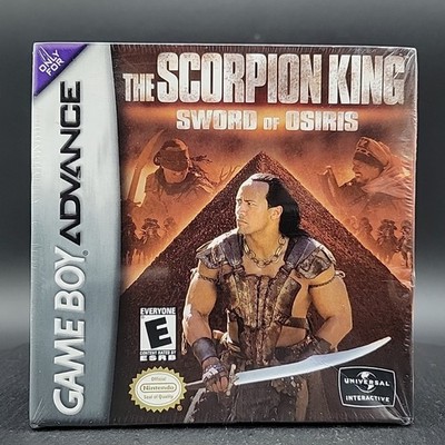 GBA プロキオン Sealed Scorpion King Sword of Osiris Nintendo Game Boy Advance