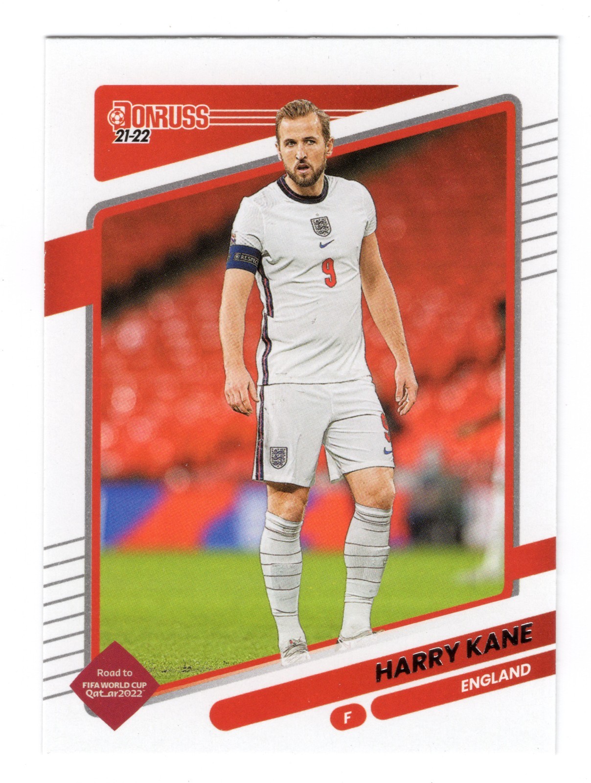 2021-22 Panini Donruss Soccer Harry Kane #46 Road to FIFA World Cup England