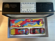 Dale Earnhardt, GM Goodwrench Service Plus Peter Max Show Trailer Car Collection