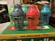 Tommee Tippee Natural Start Anti-Colic Colorful Baby Bottles, 9oz, 0 month ,...