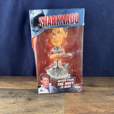 SHARKNADO The Hoff vs Shark David Hasselhoff Bobblehead Syfy Bloody version 7''