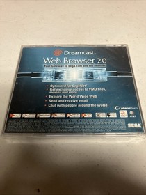Brand New Web Browser 2.0 with SegaNet Sega Dreamcast Factory Sealed