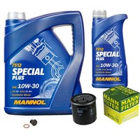 Inspektionspaket 6L Mannol Special Plus 10W-30 FüR Opel Corsa B 1.4I 1.2I Astra