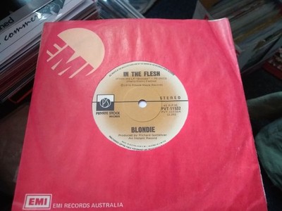 Blondie In The Flesh Australia 1977 Private Stock 11532 EMI Australia Co Sleeve
