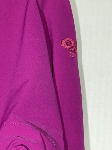 Mountain Hardwear Fushia Zip Up Light Weight Jacket Size women’s XL - Picture 3 of 10