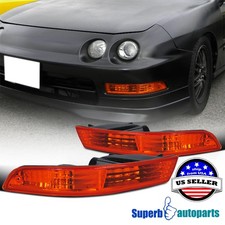Fits 1994-1997 Acura Integra Front Bumper Lights Parking Signal Lamp Fits 1994-1997 Acura Integra Front Bumper Lights Parking Signal Lamp