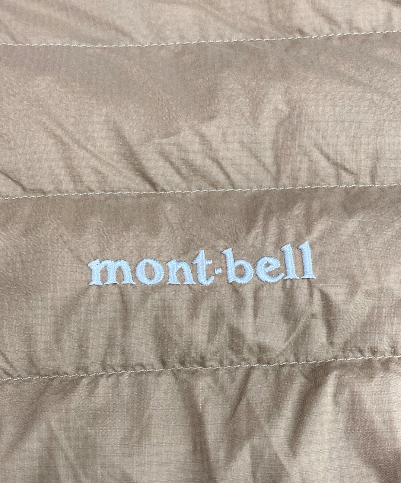 Montbell Superior Down Round Neck Button Jacket Men's Size XS Brown - product detail image 9