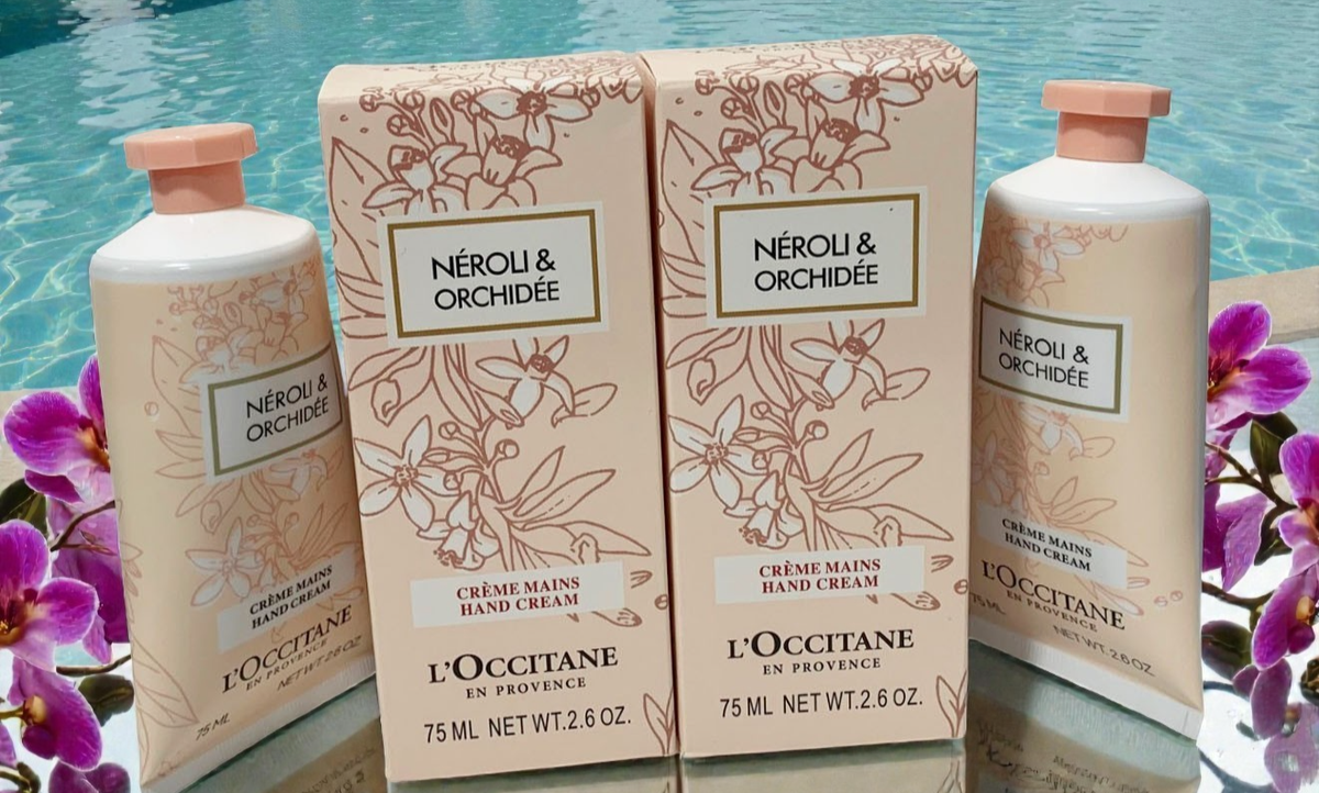 L'Occitane Neroli & Orchidee Hand Cream 75ml/2.6oz. SET OF 2 New