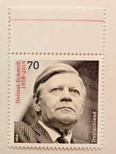 BRD 2018 Mi. 3429 Bundeskanzler Helmut Schmidt (1918-2015)