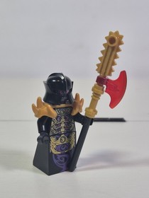 Lego Ninjago Rebooted 70728 Overlord Golden Master Minfigure With Throne Rare