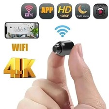 Wireless Mini Camera 1080P HD Indoor Security Cam Night Vision Motion Sensor