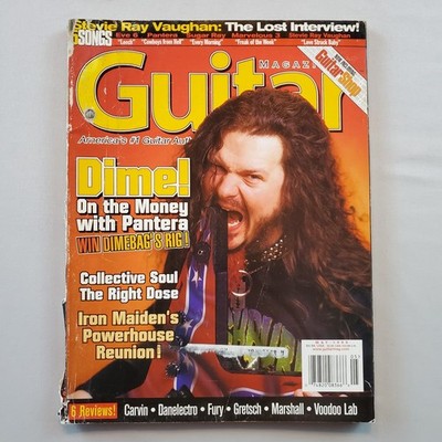 Guitar Magazine Vol 17 #5 May 1999 Dimebag Darrell Pantera Collective Soul SRV