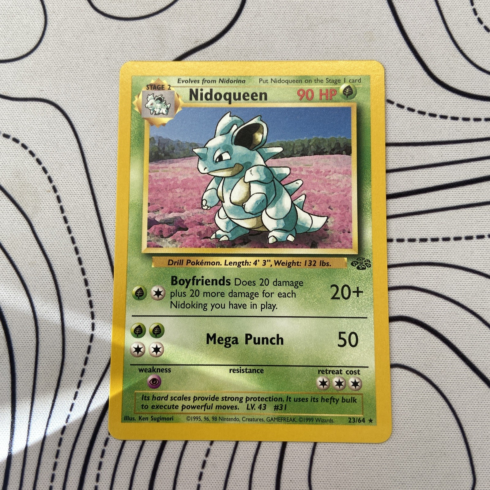 Nidoqueen 23/64 Jungle Regular NM