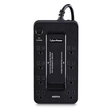 450VA 120-Volt 8-Outlet UPS Battery Backup