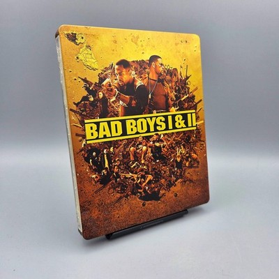 Bad Boys 1 & 2 4K Ultra HD Blu-Ray Film Steelbook beschädigt