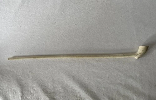Vintage Very Large WILLIAMSBURG POTTERY Clay Tavern Pipe 16" Long 42cm