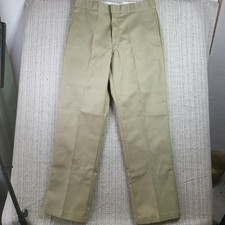 Dickies 874 Work Pants Mens 36x34 Original Fit Wrinkle Resistant Stain Release