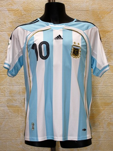 Argentina national team FIFA WC 2006 soccer jersey Riquelme #10
