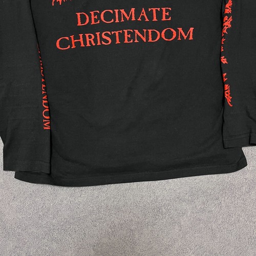 Vintage Incantation Shirt Large Death Metal Band Tee Tour Mortician Immolation - Picture 13 of 18