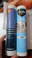 VOLDEN KITCHEN & BATHROOM SILICONE SEALANT ACETOXY ANTI MOULD IN CEMENT GREY