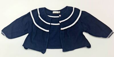 Cute French Baby Designer Bolero Knit Jacket Catimini Size 9M 68 74