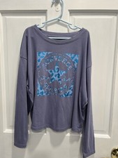 CONVERSE Long Sleeved Sweatshirt SIZE MEDIUM Girls Pre Loved DAMAGE SEE PHOTOS