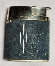 Vintage Ronson Varaflame MK II Gold Tone Lighter 1950s Untested