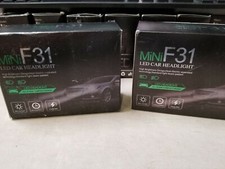 LOT OF 2 PAIRS - MINI F31 9006/HB4 LED CSP Headlight CAR Foglight White Bulbs