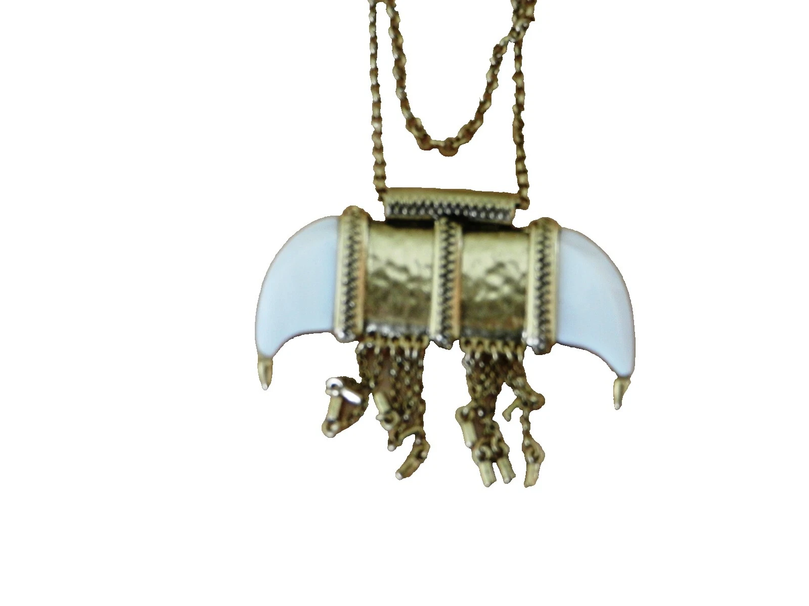 Collares y colgantes con colgante de cuerno de marca Lucky de moda