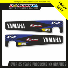 YAMAHA YZ 125 250 2002 2003 2004 MOTOCROSS SWING ARM GRAPHICS DECALS STICKERS