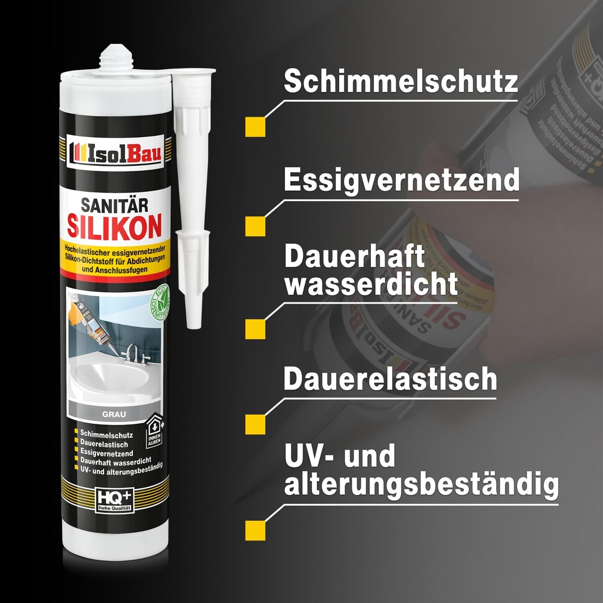 Sanitär-Silicon, grau ARDEX SE-S, 310ml