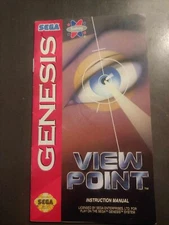 Vtg 1994 VIEW POINT Instruction Manual SEGA Genesis Game System Booklet **ONLY**