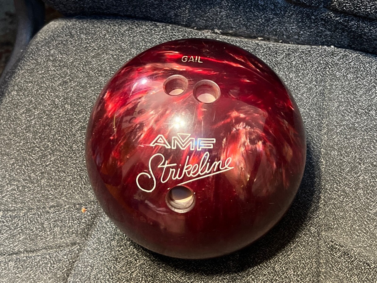 Vintage AMF Strikeline Bowling Ball - 10 lbs Pre-Drilled | eBay