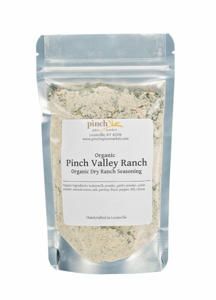 Condimento orgánico de rancho seco con suero de leche, Pinch Valley Ranch