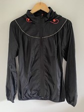 Small Flaw Sweaty Betty S Black Lightweight Long Sleeve Full Zip Running Jacket