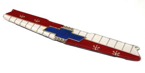 NEW 11.0" Hood & Trunk Emblem Insert / For 1955-1958 Chevy 150 210 Nomad Bel Air - Picture 1 of 16