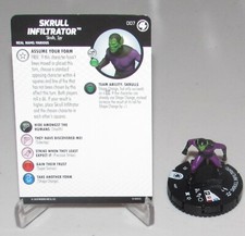 SKRULL INFILTRATOR 007 Fantastic Four Marvel Heroclix