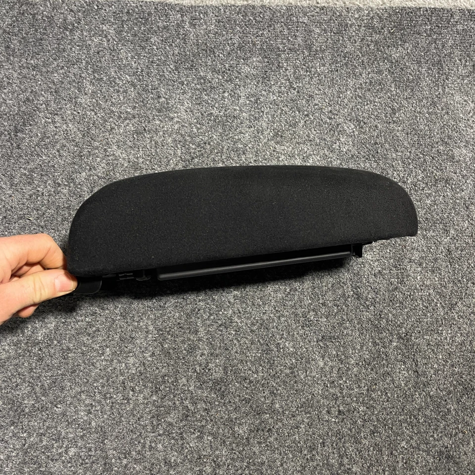 Mitsubishi Outlander 2011-2014 consola central deslizante tapa reposabrazos tela negra Foto 4 de 4