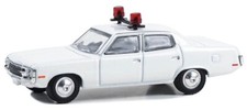 Greenlight Hot Pursuit 1970  -78 AMC Matador  police Plain white with light bar
