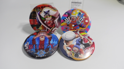 One Piece Buggy Can Badge Set of 4 Senior Can Badge Mugiwara Store
