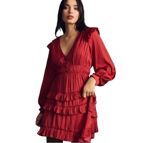 strapless open back dress Andréa cut-out floral-print pleated maxi dress main image 1
