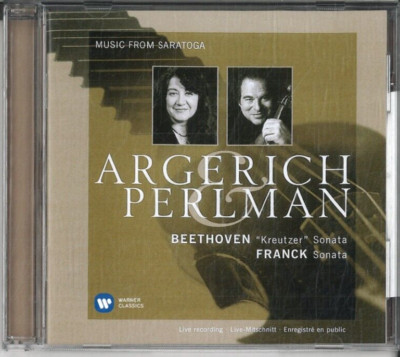 Beethoven Franck Violin Sonats von Perlman Argerich (CD)