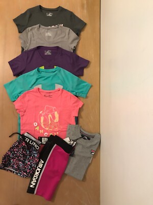 Under Armour, Jordan, Fila, Girls Clothing Lot of 8 (2 New) Size Medium