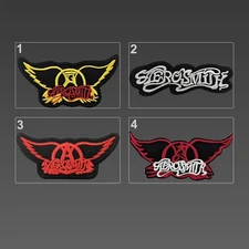 Aerosmith Patches Iron On Embroidered Patches Aerosmith Logo Patch