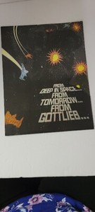 Flyer   BUCK ROGERS  PINBALL ARCADE  advertisement original see pic