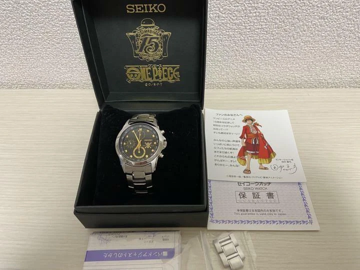 SEIKO ONE PIECE Collaboration 15th Anniversary Watch