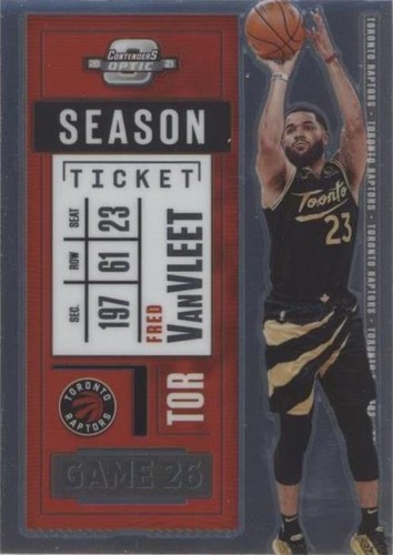 2020-21 Panini Select #29 Fred VanVleet IP Autograph Signed | eBay